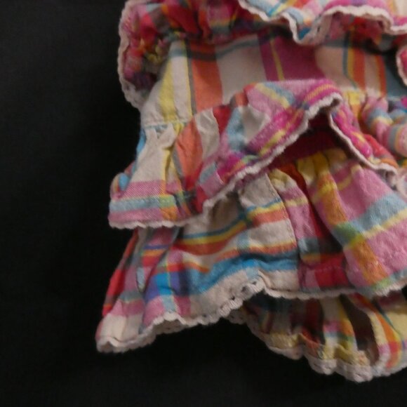 CHILDREN'S PLACE | 24 months | Ruffled Plaid Baby Dress | Button-Up Back - Picture 6 of 14